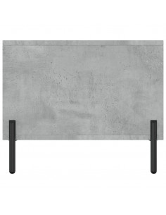 Tavolino da Salotto Grigio Cemento 90x50x40cm Legno Multistrato 2