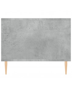 Tavolino Salotto Grigio Cemento 102x50x40 cm Legno Multistrato 2