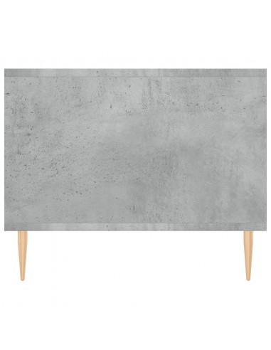 Tavolino Salotto Grigio Cemento 102x50x40 cm Legno Multistrato