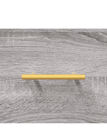 Tavolino da Salotto Grigio Sonoma 102x50x40cm Legno Multistrato