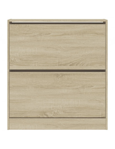 Scarpiera Rovere Sonoma 80x21x87,5 cm in Legno Multistrato