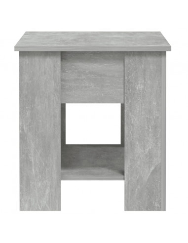 Tavolino Salotto Grigio Cemento 101x49x52 cm Legno Multistrato