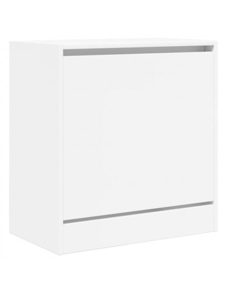 Scarpiera Bianca 60x34x63,5 cm in Legno Multistrato