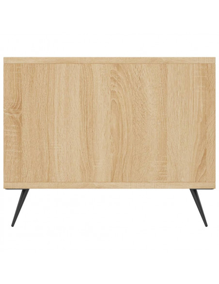 Tavolino da Salotto Rovere Sonoma 90x50x40 cm Legno Multistrato