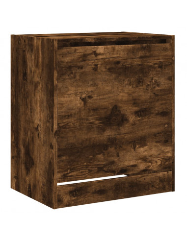 Scarpiera Rovere Fumo 60x42x69 cm in Legno Multistrato