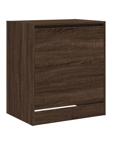 Scarpiera Rovere Marrone 60x42x69 cm in Legno Multistrato