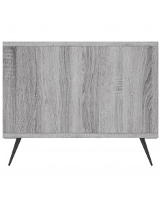 Tavolino da Salotto Grigio Sonoma 90x50x40 cm Legno Multistrato 2