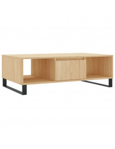 Tavolino da Salotto Rovere Sonoma 104x60x35cm Legno Multistrato 2