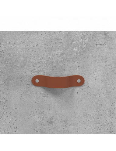 Tavolino da Salotto Grigio Cemento 90x50x40cm Legno Multistrato