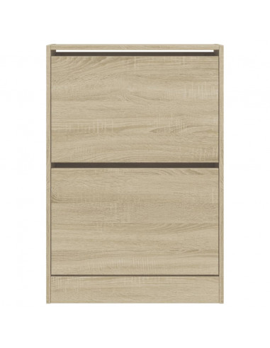 Scarpiera Rovere Sonoma 60x21x87,5 cm in Legno Multistrato