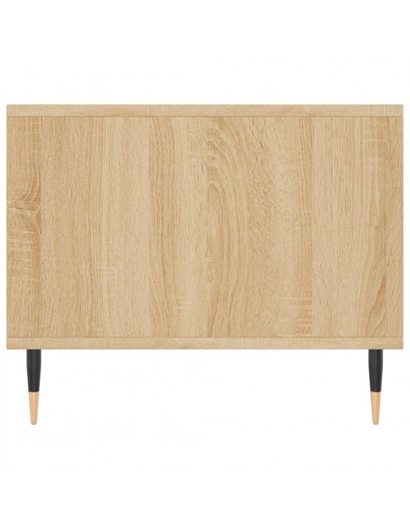 Tavolino da Salotto Rovere Sonoma 90x50x40 cm Legno Multistrato