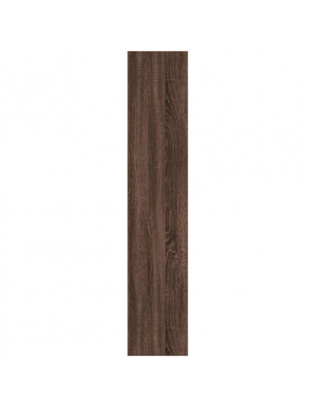 Libreria Rovere Marrone 60x30x152 cm in Legno Multistrato