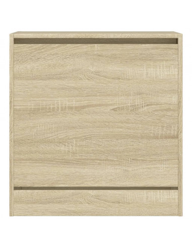 Scarpiera Rovere Sonoma 60x34x63,5 cm in Legno Multistrato