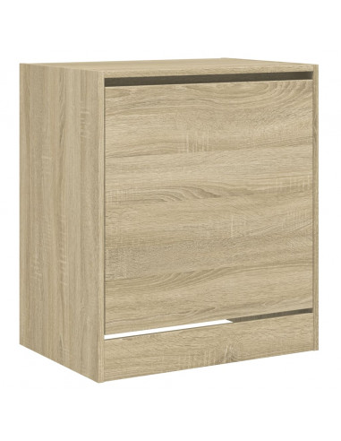 Scarpiera Rovere Sonoma 60x42x69 cm in Legno Multistrato