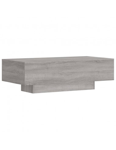 Tavolino Salotto Grigio Sonoma 100x49,5x31 cm Legno Multistrato