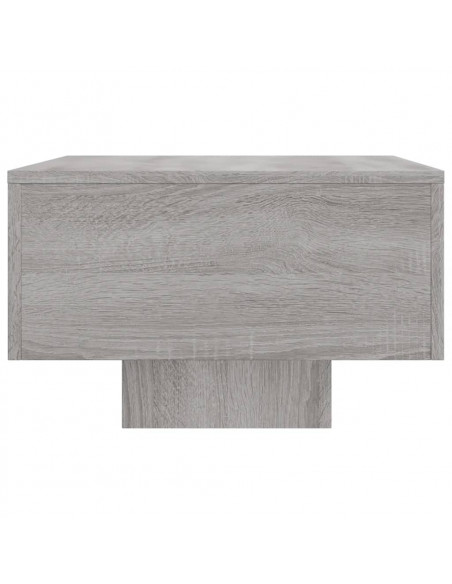 Tavolino Salotto Grigio Sonoma 100x49,5x31 cm Legno Multistrato