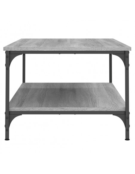 Tavolino da Salotto Grigio Sonoma 100x55x40cm Legno Multistrato