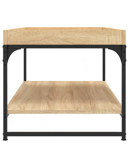 Tavolino da Salotto Rovere Sonoma 100x49x45cm Legno Multistrato