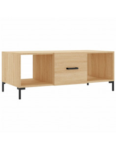 Tavolino da Salotto Rovere Sonoma 102x50x40cm Legno Multistrato 2