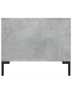 Tavolino Salotto Grigio Cemento 102x50x40 cm Legno Multistrato 2