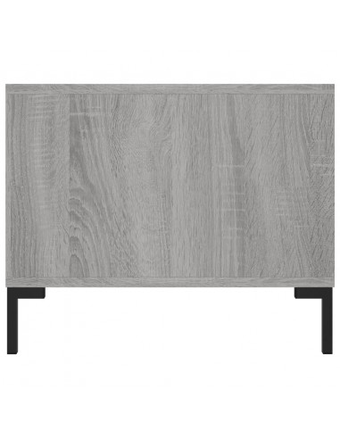 Tavolino da Salotto Grigio Sonoma 102x50x40cm Legno Multistrato