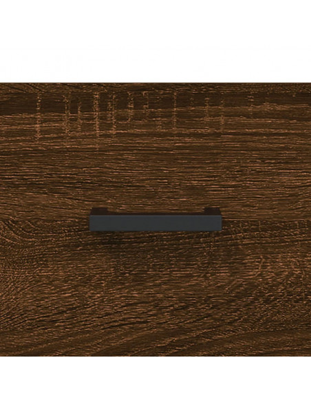 Tavolino Salotto Rovere Marrone 102x50x40 cm Legno Multistrato