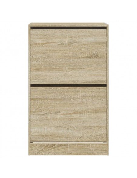 Scarpiera Rovere Sonoma 60x34x96,5 cm in Legno Multistrato
