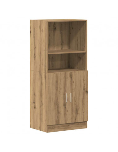 Set di Mobili da Cucina 3 pz Rovere Marrone in Truciolato