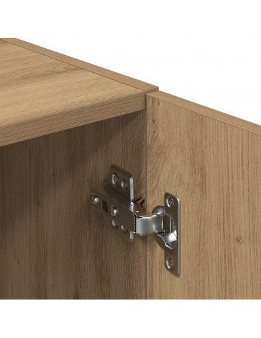 Set di Mobili da Cucina 3 pz Rovere Marrone in Truciolato