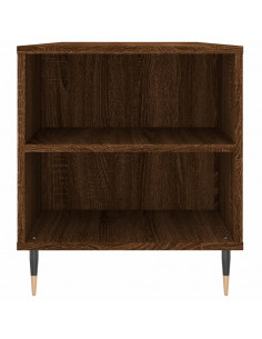 Tavolino Salotto Rovere Marrone 102x44,5x50cm Legno Multistrato 2