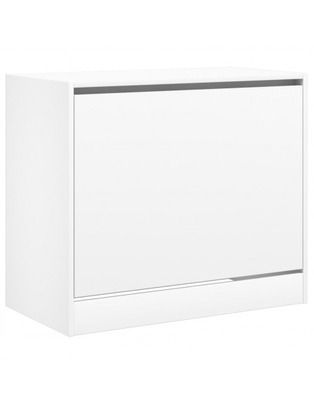 Scarpiera Bianca 80x42x69 cm in Legno Multistrato