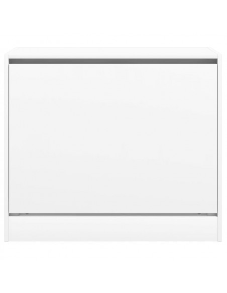 Scarpiera Bianca 80x42x69 cm in Legno Multistrato