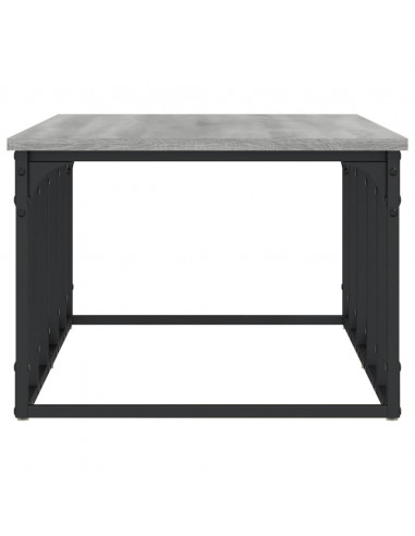 Tavolino Salotto Grigio Sonoma 100x50x35,5cm Legno Multistrato