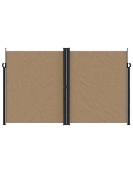 Tenda da Sole Laterale Retrattile Tortora 200x1000 cm