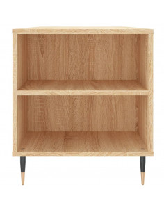 Tavolino Salotto Rovere Sonoma 102x44,5x50 cm Legno Multistrato 2