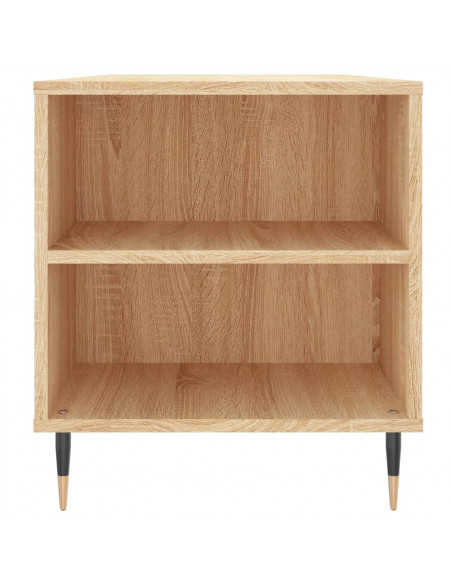 Tavolino Salotto Rovere Sonoma 102x44,5x50 cm Legno Multistrato