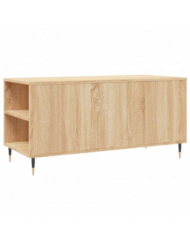 Tavolino Salotto Rovere Sonoma 102x44,5x50 cm Legno Multistrato