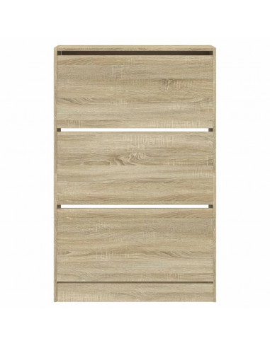 Scarpiera Rovere Sonoma 80x21x125,5 cm in Legno Multistrato