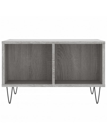 Tavolino da Salotto grigio sonoma 60x50x36,5 cm in Multistrato