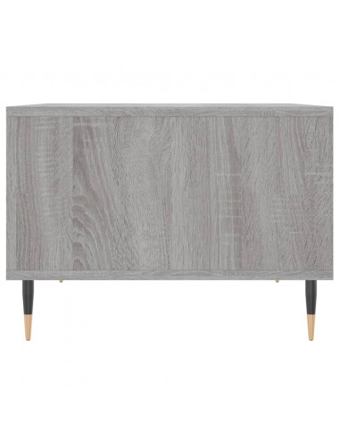 Tavolino da Salotto grigio sonoma 60x50x36,5 cm in Multistrato
