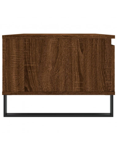Tavolino da Salotto Rovere Marrone 90x50x36,5 cm in Multistrato