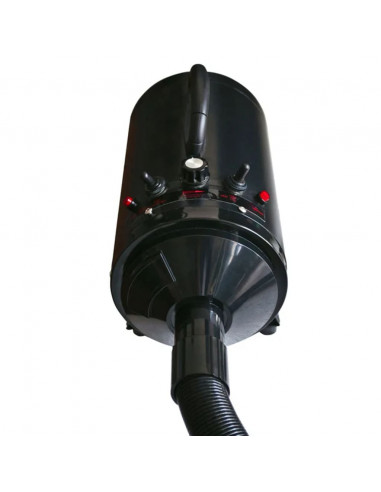 Phon per Cani con 3 Ugelli Nero 2400 W
