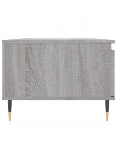 Tavolino Salotto Grigio Sonoma 90x50x36,5 cm Legno Multistrato 2
