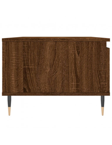 Tavolino da Salotto Rovere Marrone 90x50x36,5 cm in Multistrato