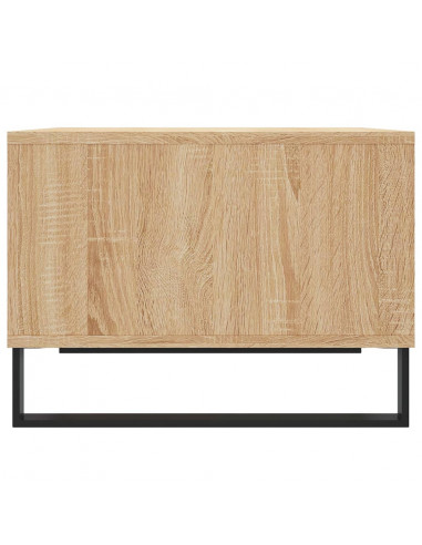 Tavolino Salotto Rovere Sonoma 60x50x36,5 cm Legno Multistrato