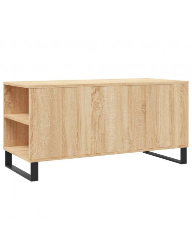 Tavolino Salotto Rovere Sonoma 102x44,5x50 cm Legno Multistrato