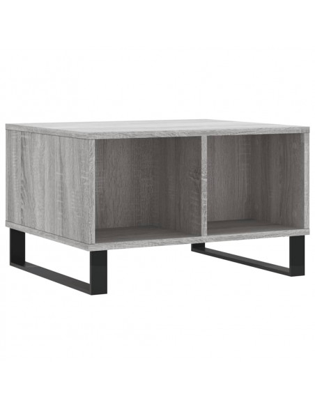 Tavolino da Salotto grigio sonoma 60x50x36,5 cm in Multistrato