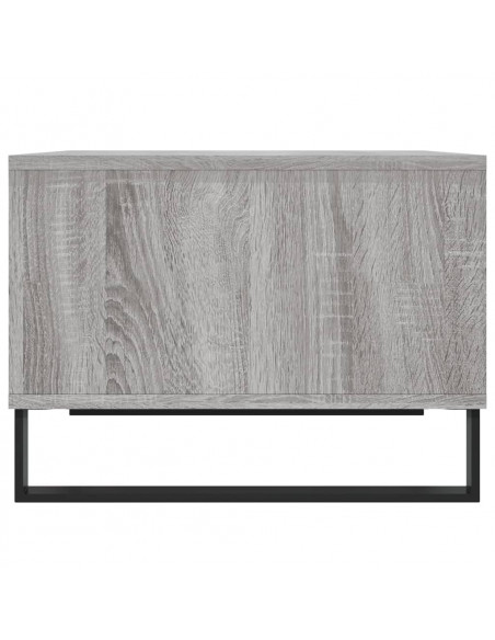 Tavolino da Salotto grigio sonoma 60x50x36,5 cm in Multistrato