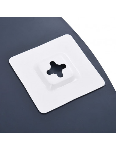 Specchio da Parete con Mensola 50x60 cm in Vetro Temperato