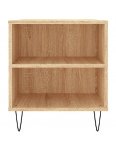 Tavolino Salotto Rovere Sonoma 102x44,5x50 cm Legno Multistrato 2